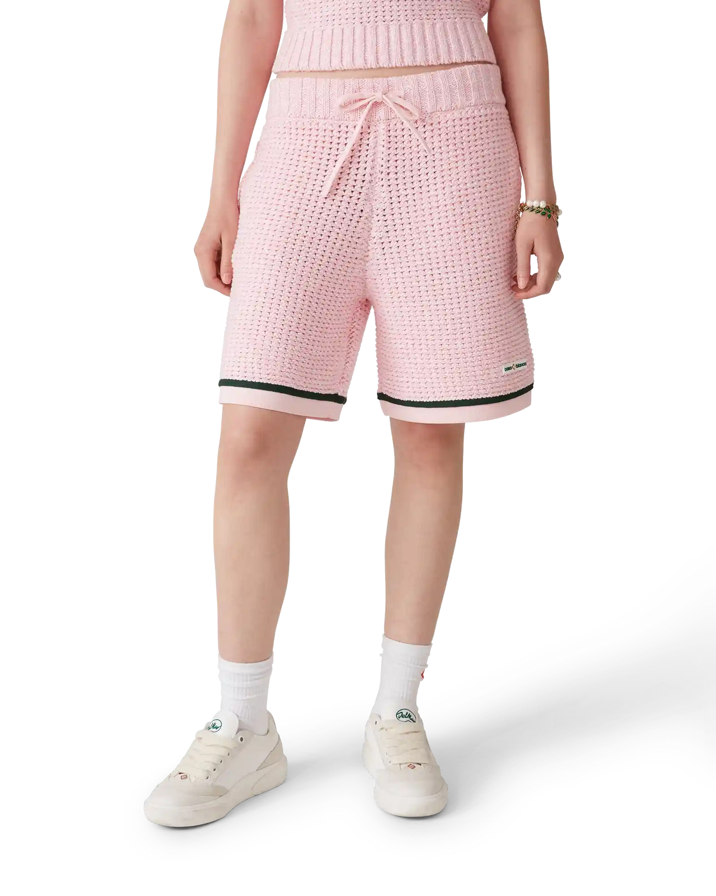 Short en coton mouliné