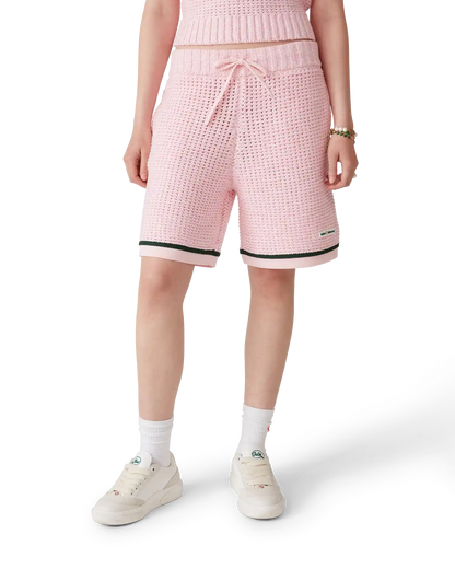 Short en coton mouliné