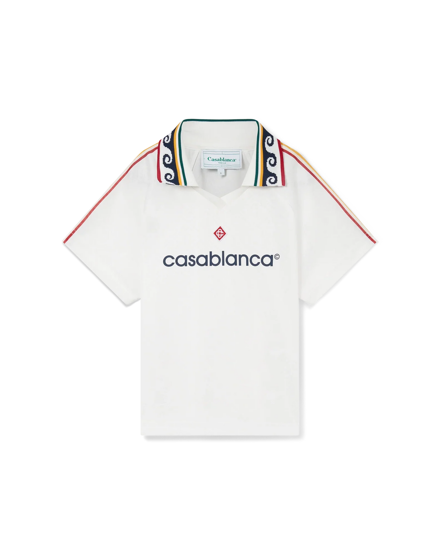 Maillot de foot jacquard à monogramme