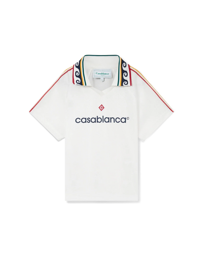 Maillot de foot jacquard à monogramme