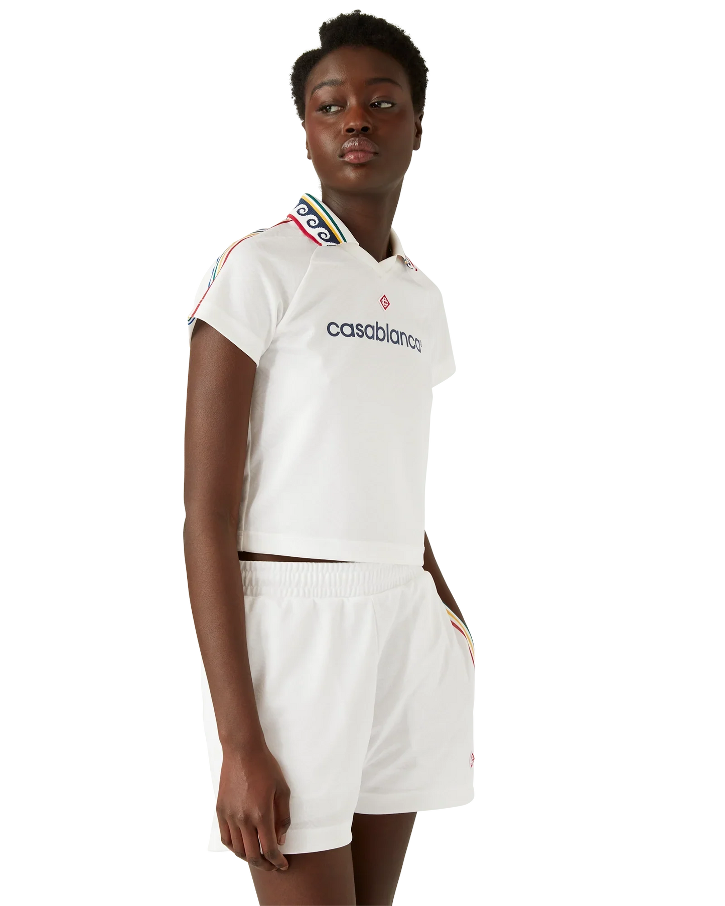 Maillot de foot jacquard à monogramme