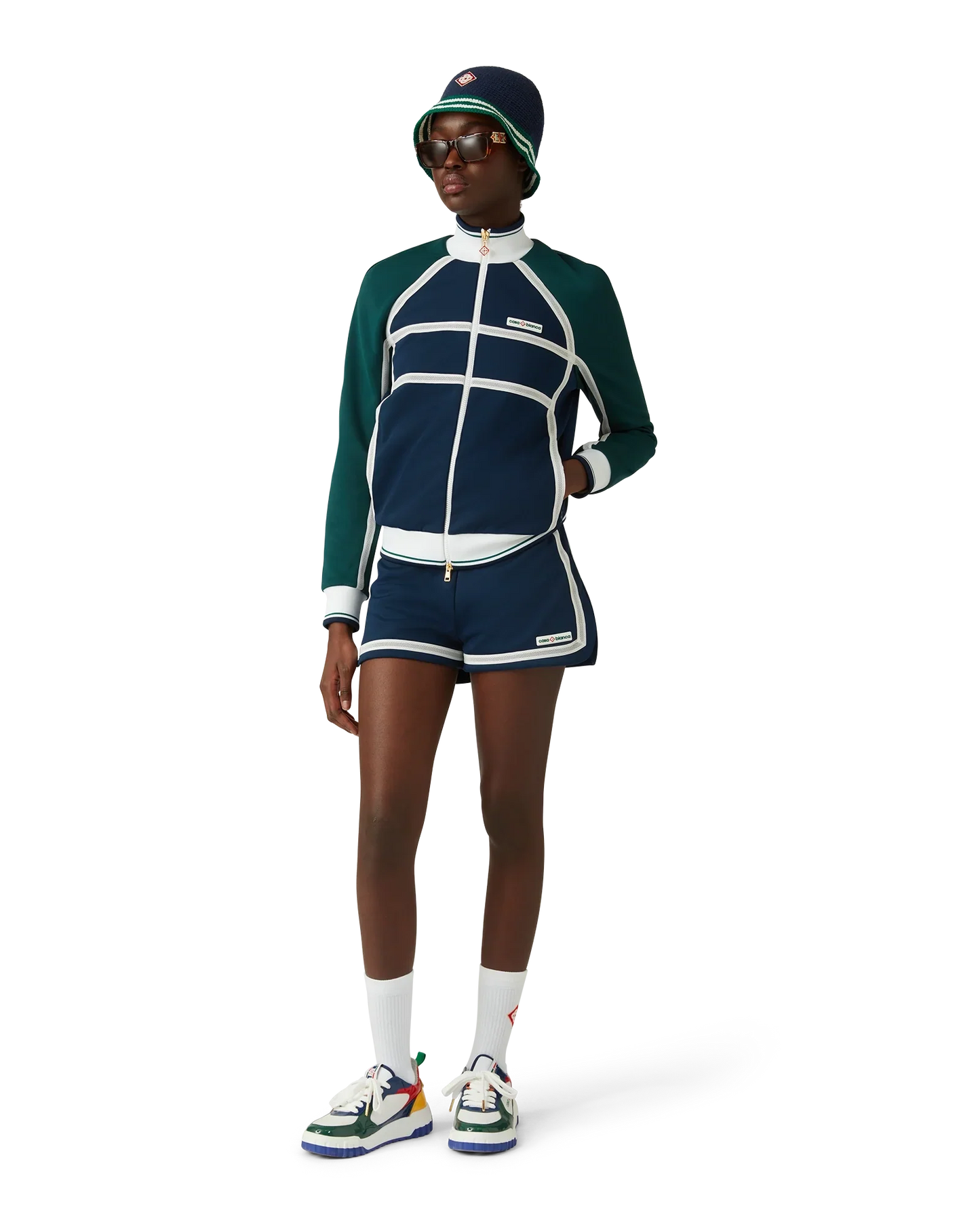 Mesh Tape Running Shorts