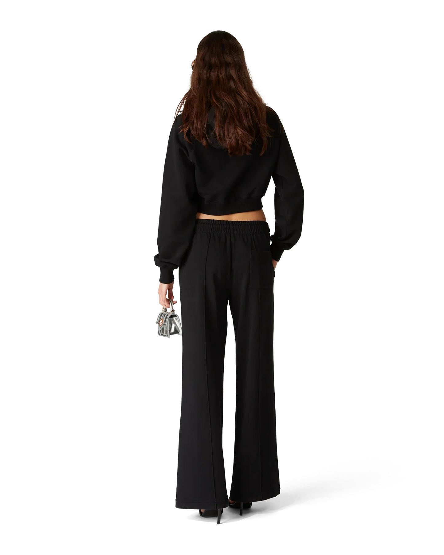 Sweat-shirt à capuche court Diamond Pearl