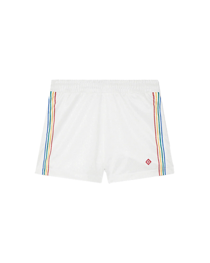 Short de football en jacquard monogrammé