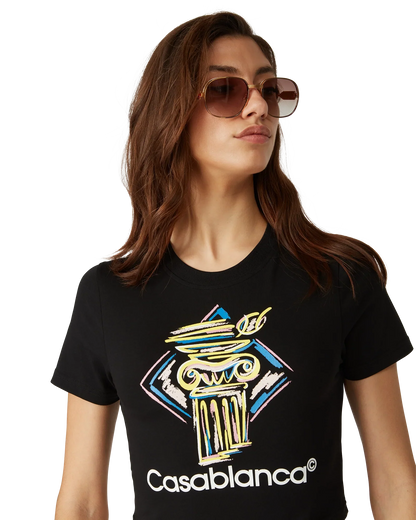 T-shirt bébé à manches courtes Diamond Column