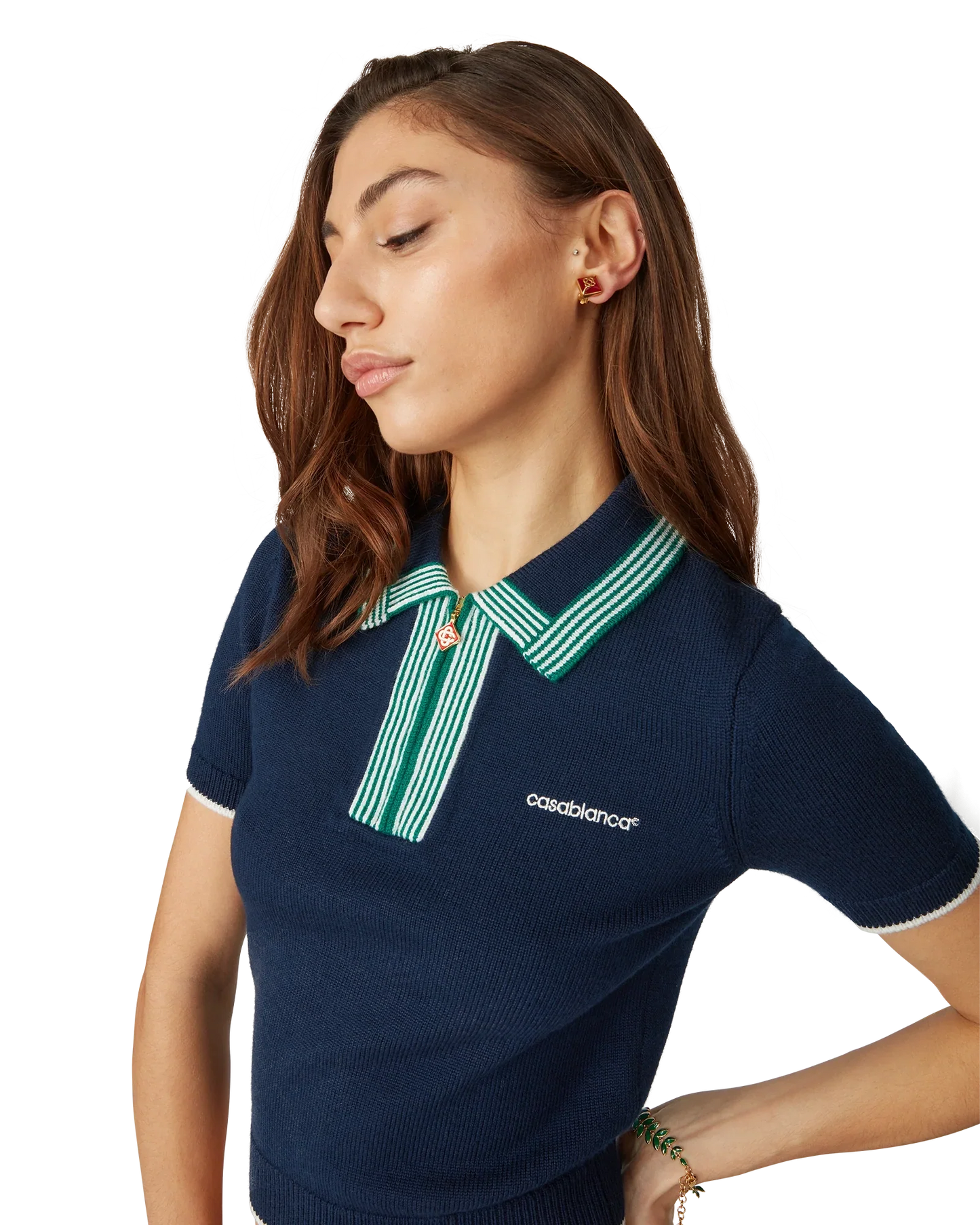 Polo de tennis en tricot