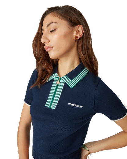 Polo de tennis en tricot