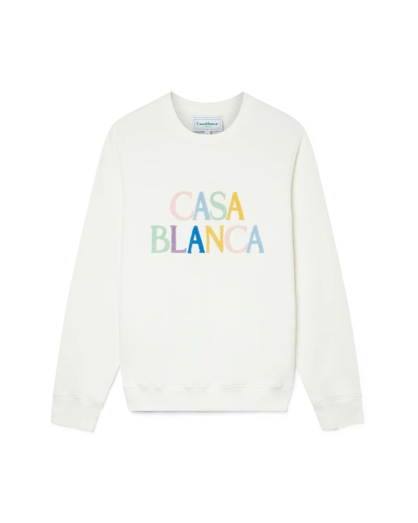 Sweat-shirt brodé du logo