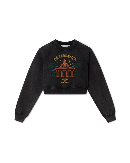 Sweat-shirt court École de Beauté