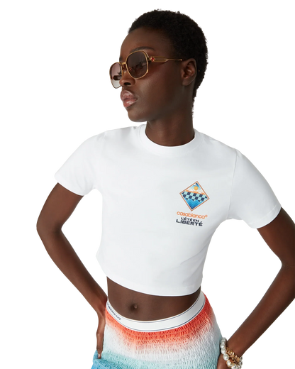 Le T-shirt court à manches courtes L'Été En Liberté