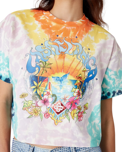 T-shirt à manches courtes Surf Trip Tie-Dye