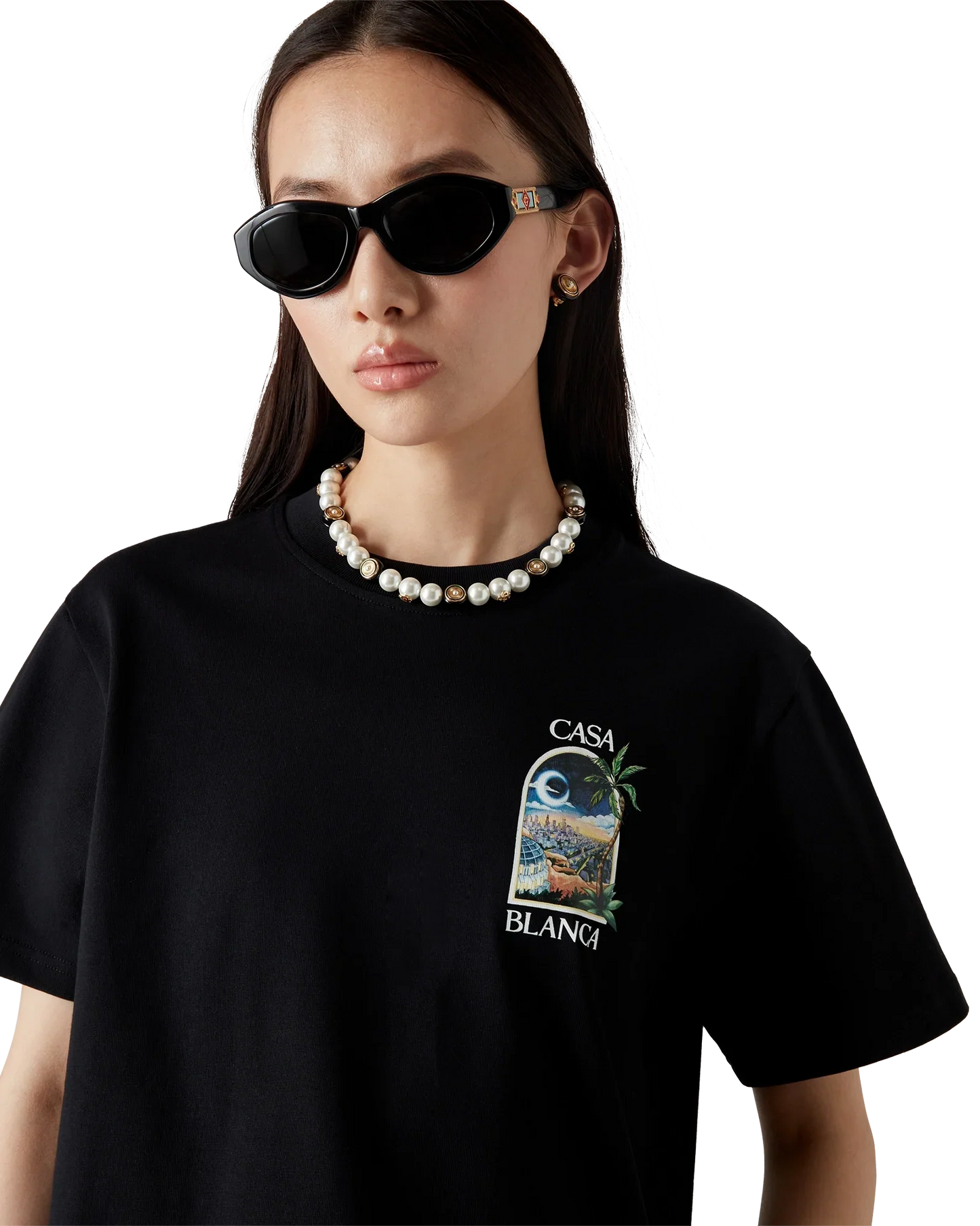 T-shirt à manches courtes LA Nights