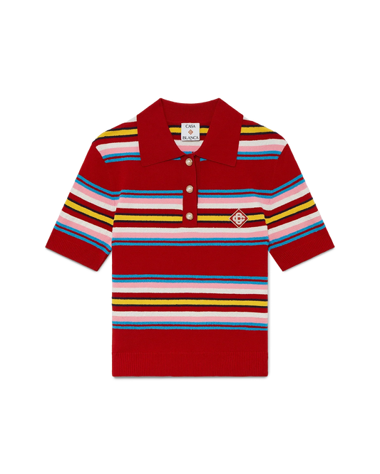 Stripe Polo Shirt