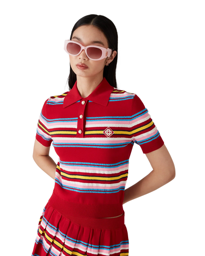 Polo rayé