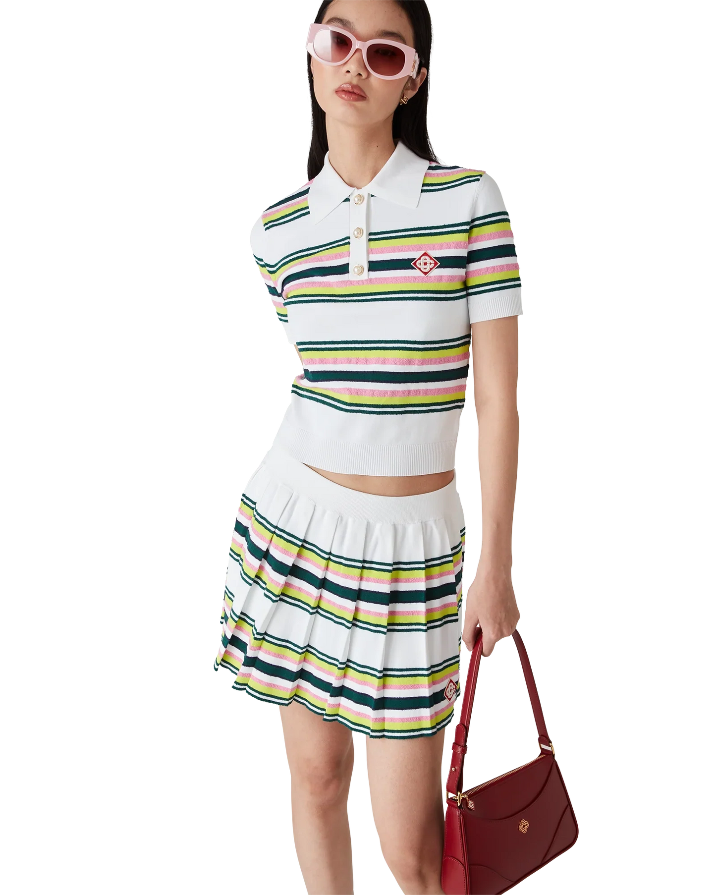 Stripe Polo Shirt