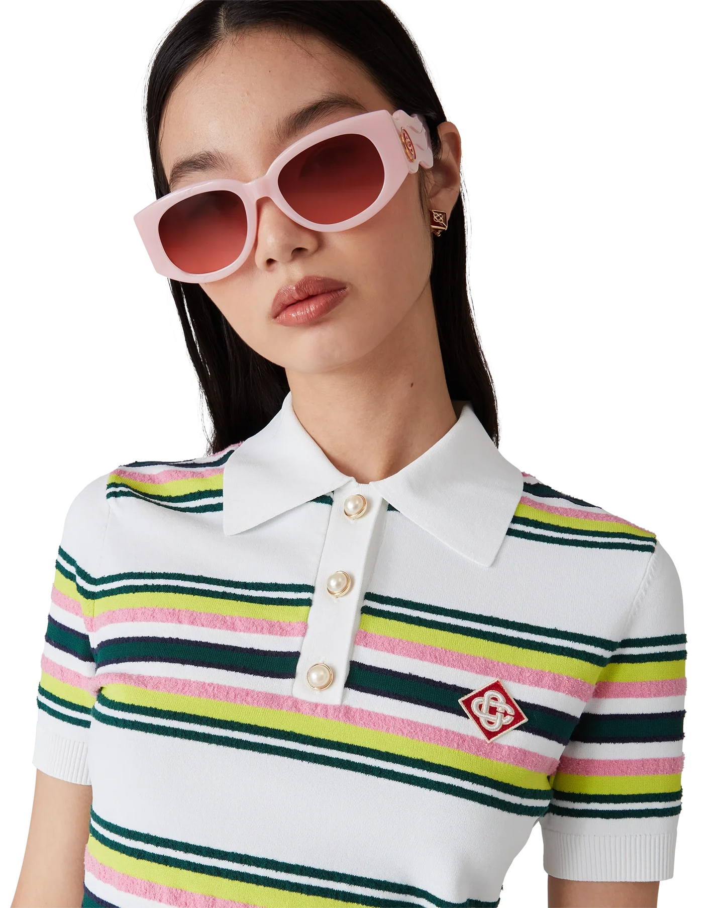 Stripe Polo Shirt