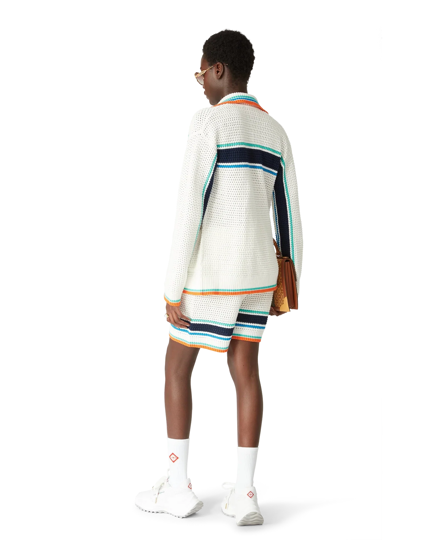 Shorts de tennis en crochet