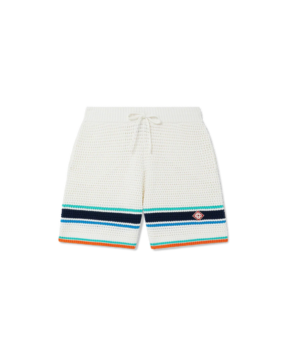 Shorts de tennis en crochet