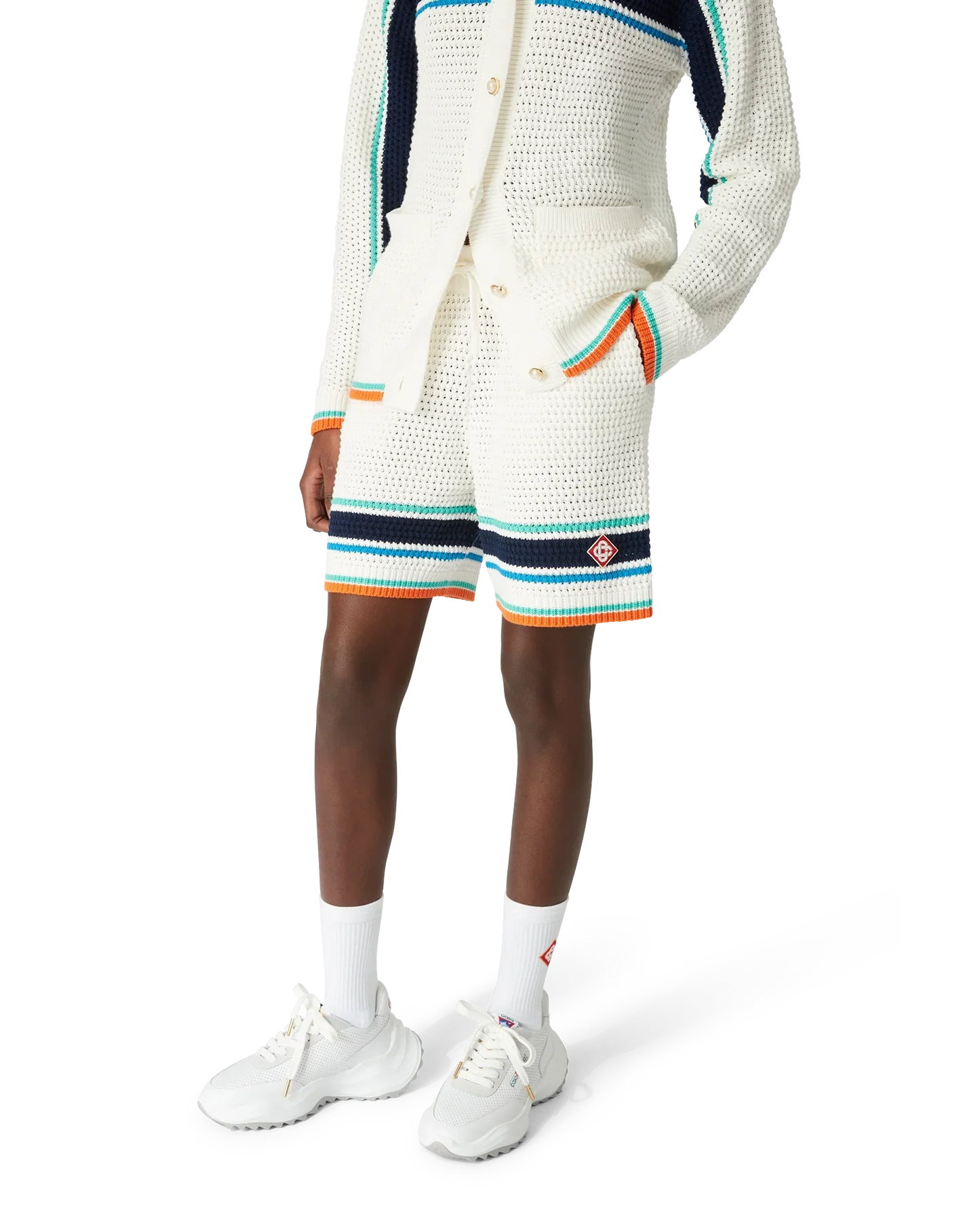 Shorts de tennis en crochet