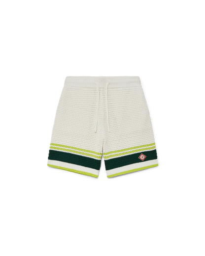 Shorts de tennis en crochet