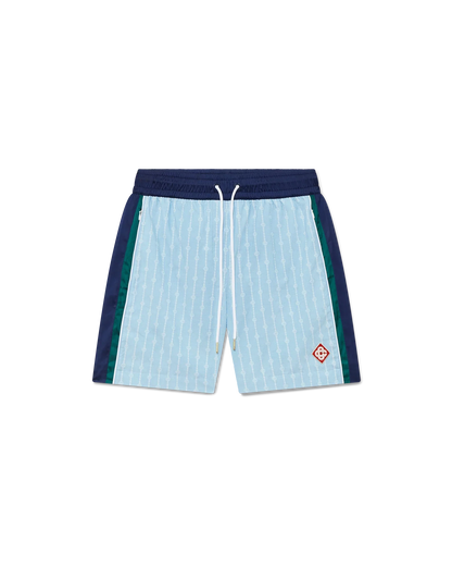 Shorts de jogging à rayures fines Laurel