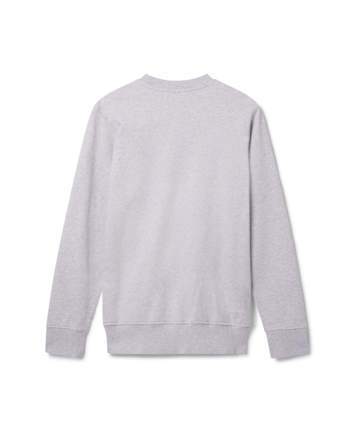 Sweat-shirt Fifth Avenue chiné gris