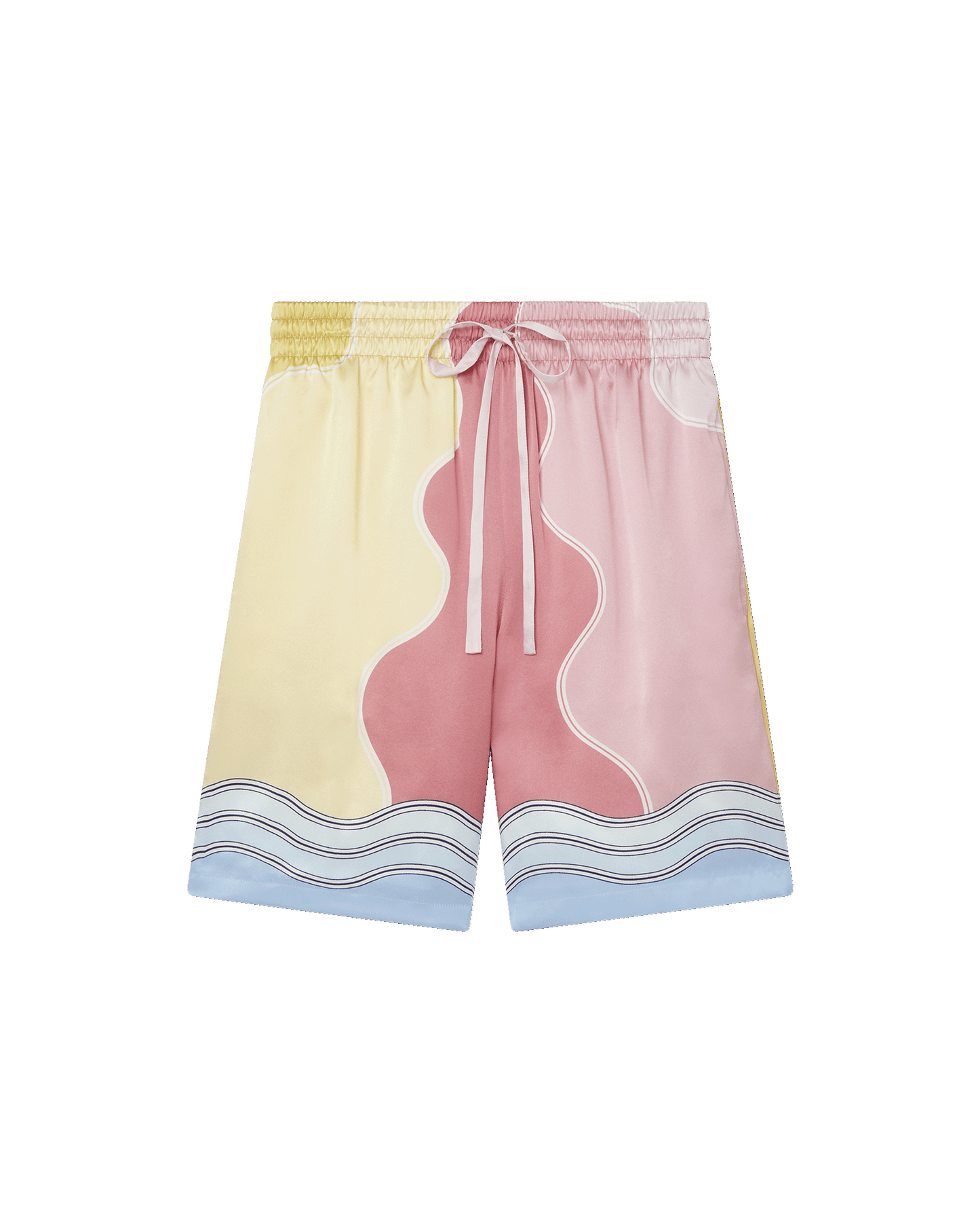 Short en soie Soleil Levant